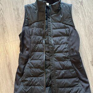 Lululemon Down for It All Vest - Black - Size 10